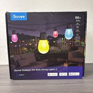 GOVEE - Outdoor S14 Bulb String Lights 2- 96ft String H702B